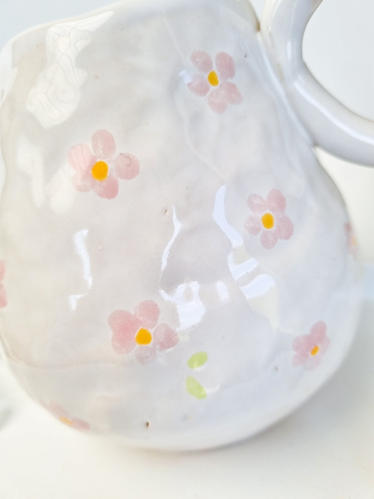 Romantic whimsical flower vase