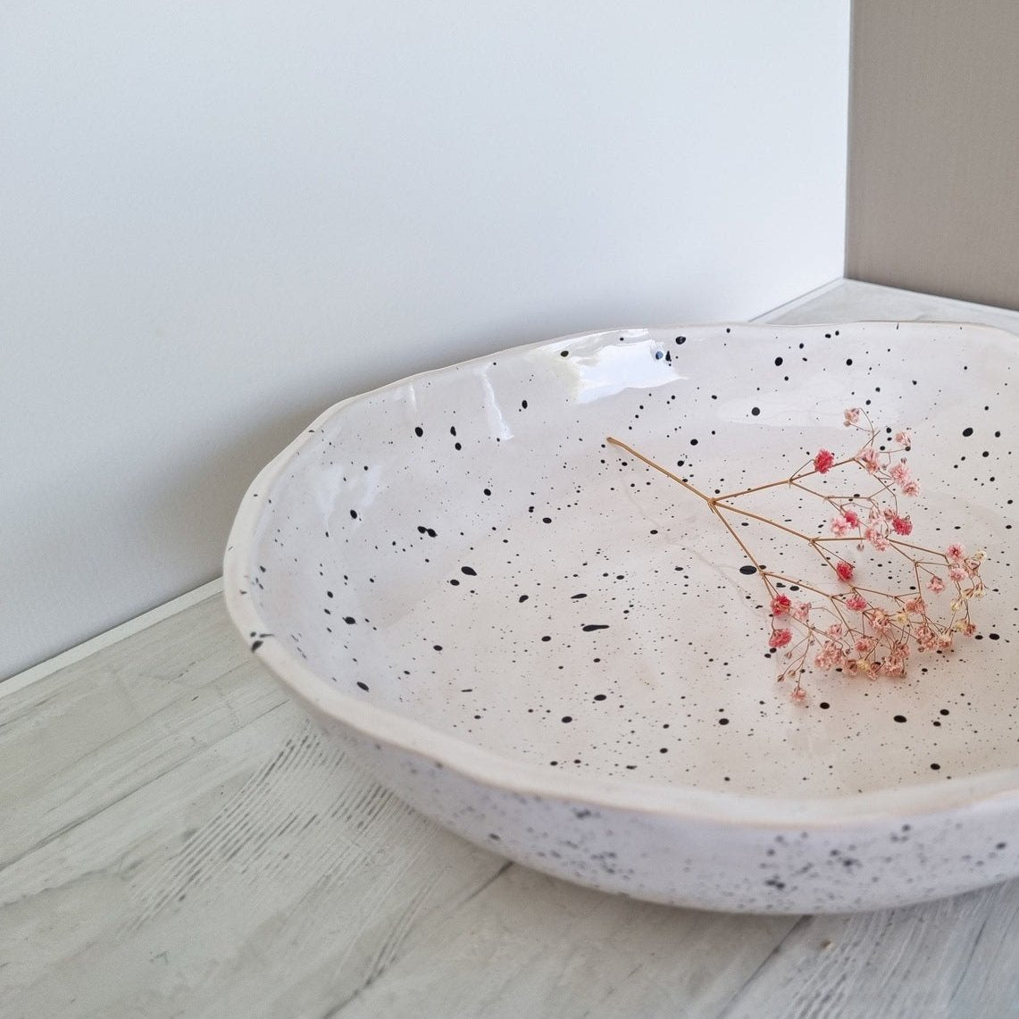 Handmade modern farmhouse style bowl