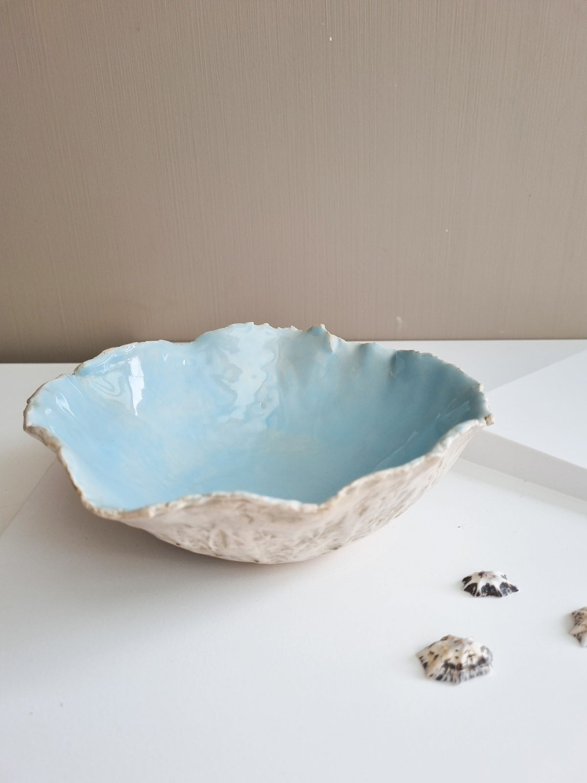 Oyster bowl handmade ceramic 