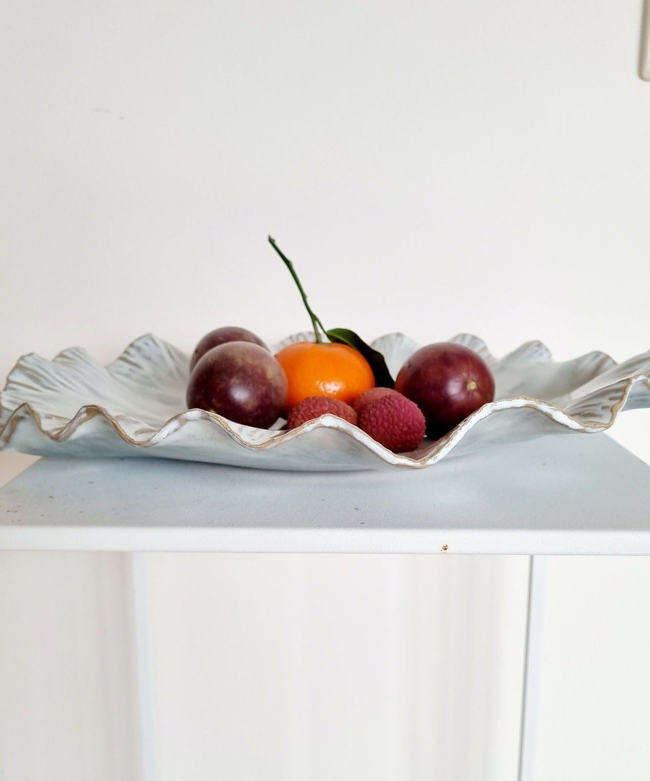 Large upscale fruit bowl