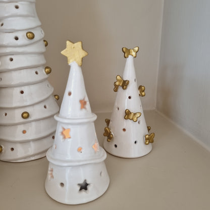 Ceramic Tree with Golden ornaments