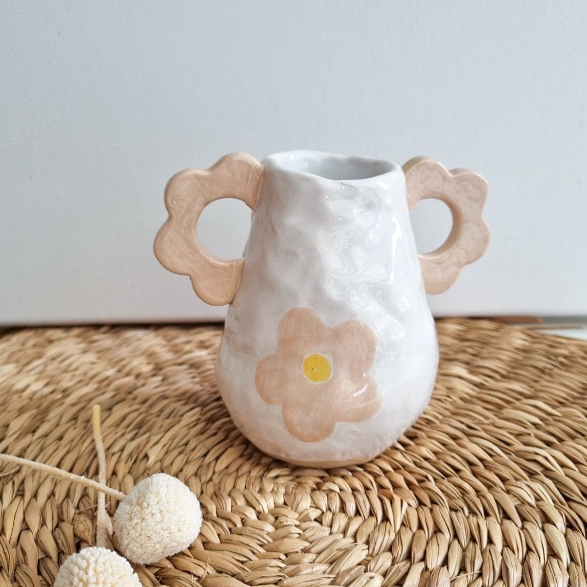 Small handmade ceramic vase